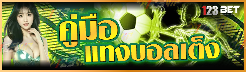 คู่มือ แทงบอลเต็ง