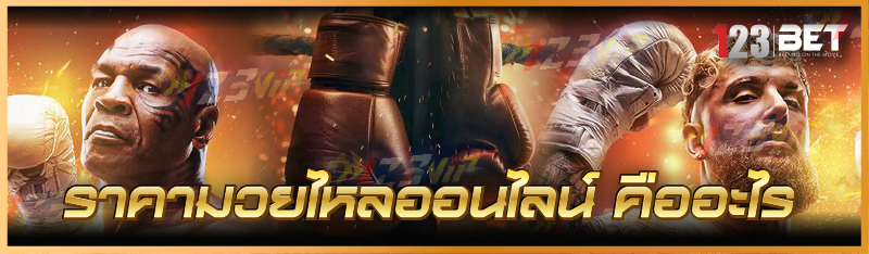 ราคามวยไหลออนไลน์ คืออะไร